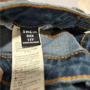 SHEIN Kids Blue Denim Jacket